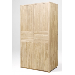 Furniteco Korsa 2 Doors Wardrobe (bleached oak). Photo 2